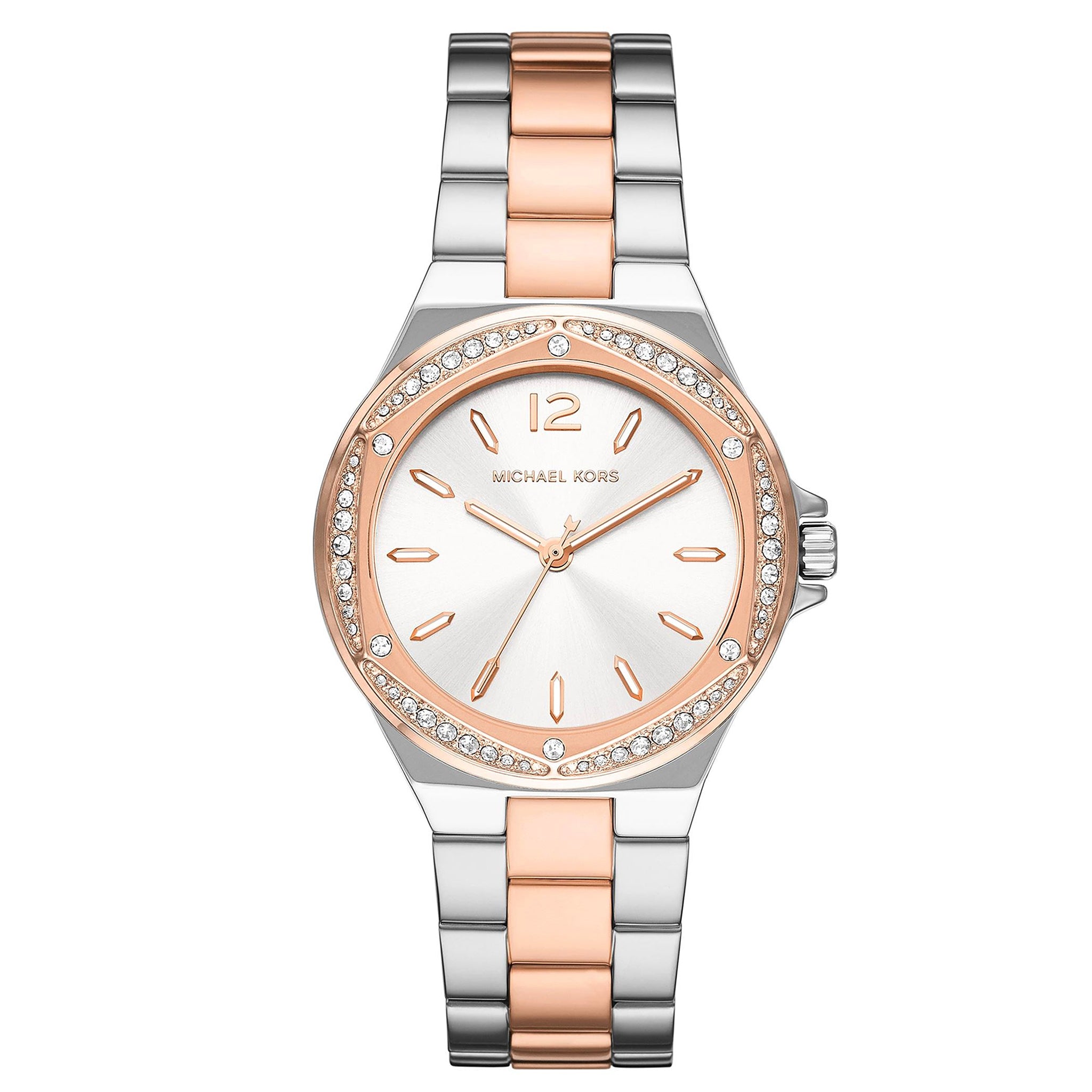 Michael Kors MK6989 Women's Lennox Quartz Watch with Stainless Steel S