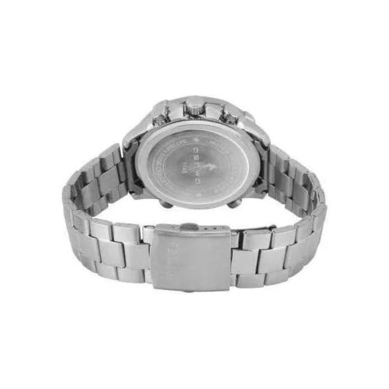Skmei Men’s Sport Analog-Digital Silver Stainless Steel Strap Watch 1146