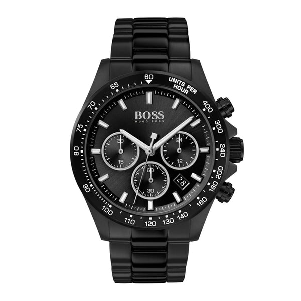 Hugo Boss Men’s Chronograph Quartz Black Stainless Steel Watch 1513754