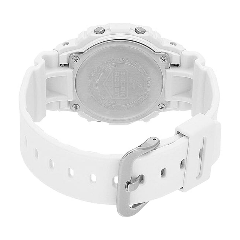 G-Shock Men's Digital White Resin Band Watch DW-5600MW-7DR