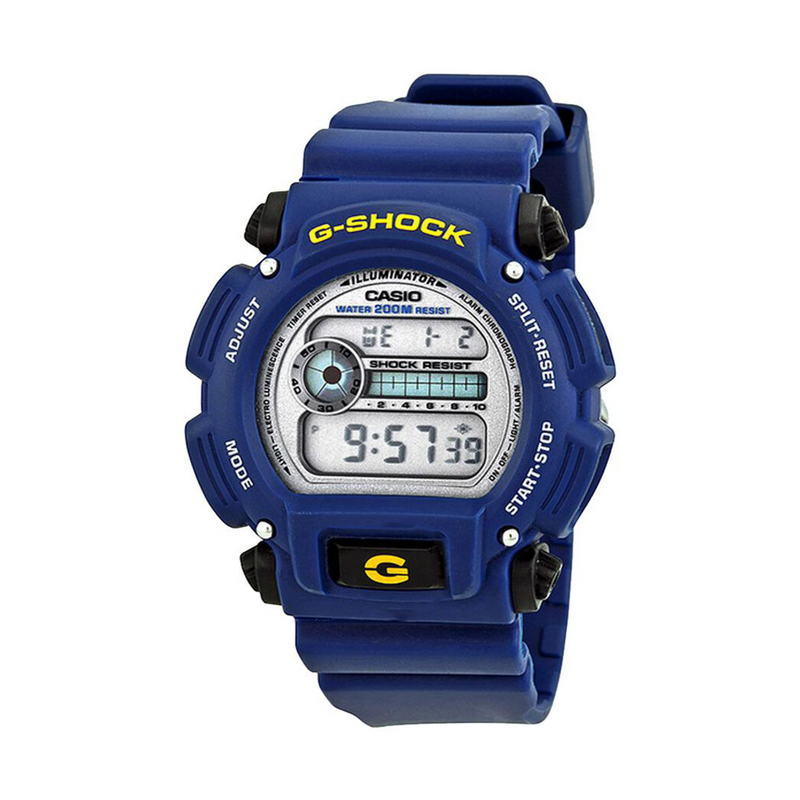 G-SHOCK Men's Digital Black Dial Watch - DW-9052-2V