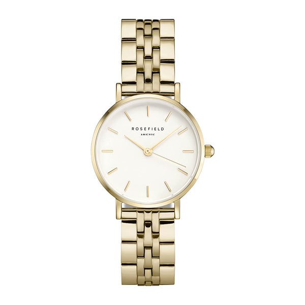 Rosefield The Small Edit White Steel Gold 26WSG-267