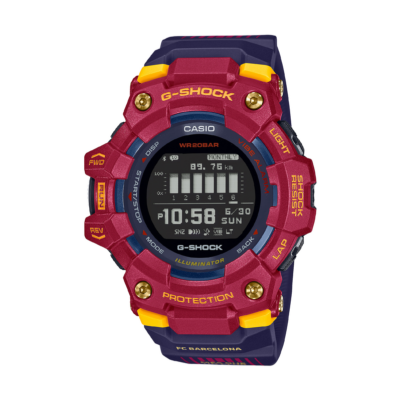 G-SHOCK Barcelona Limited Edition Men WATCH GBD-100BAR-4DR