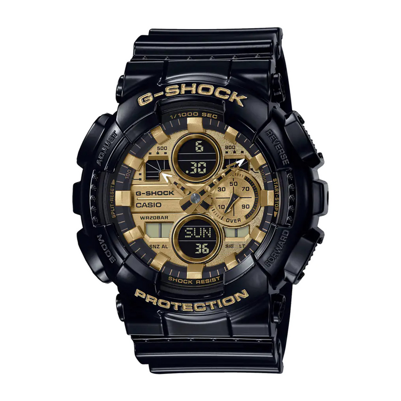 Casio G-Shock Analog-Digital Gold Dial Men's Watch-GA-140GB-1A1DR (G1021)