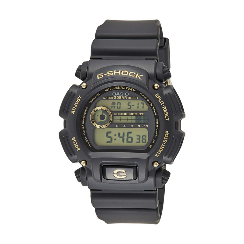 Casio Sport Watch For Men Digital Resin - DW-9052GBX-1A9DR