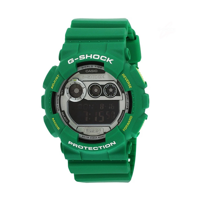 G-Shock Digital Grey Dial Men's Watch - GD-120TS-3DR (G505)