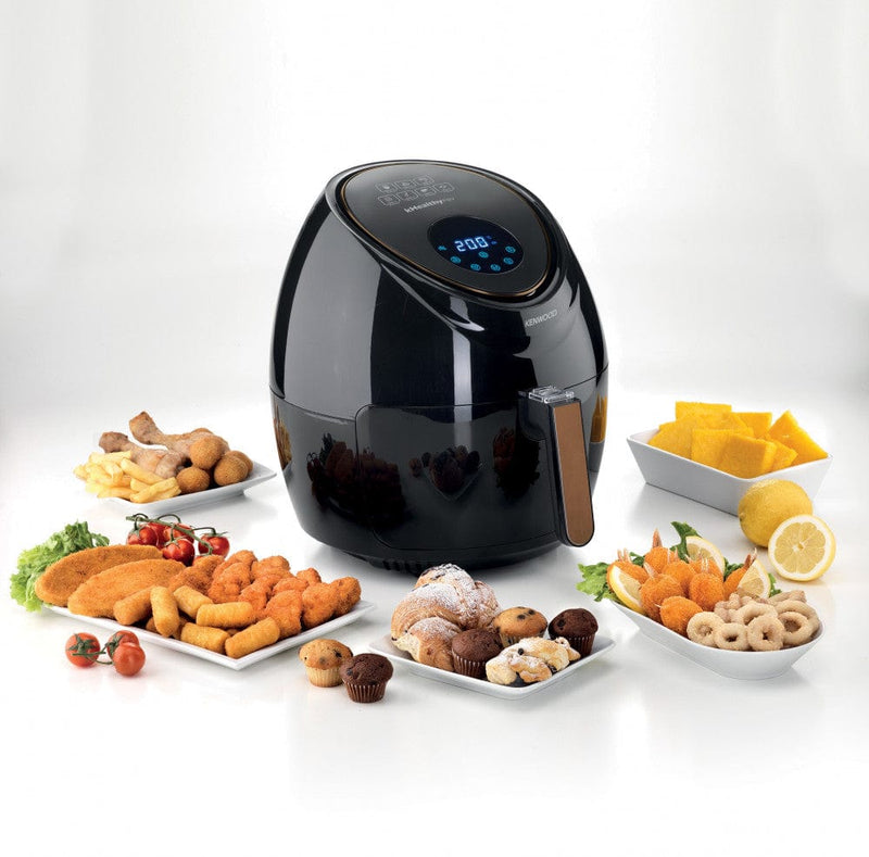 Digital Air Fryer, 2.4Kg, Rapid Hot Air Circulation 5.5 L 1800 W HFP50.000BK Black