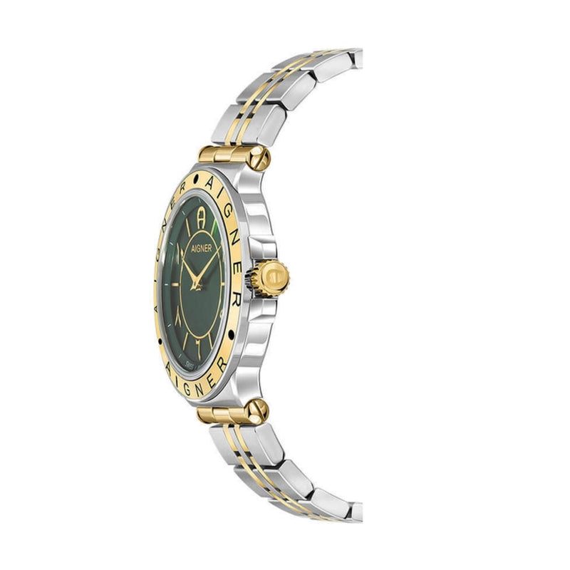 Aigner Women's Trieste Swiss Made Green Watch A141209
