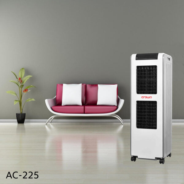 Portable Evaporative Air Cooler 30 L 210 W AC-225 White