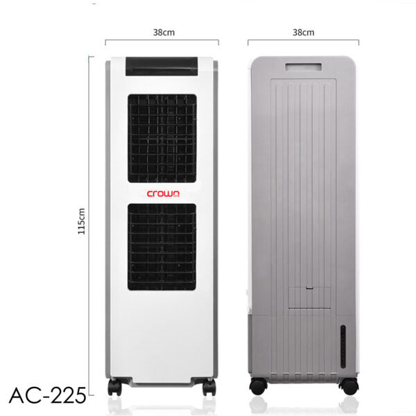 Portable Evaporative Air Cooler 30 L 210 W AC-225 White