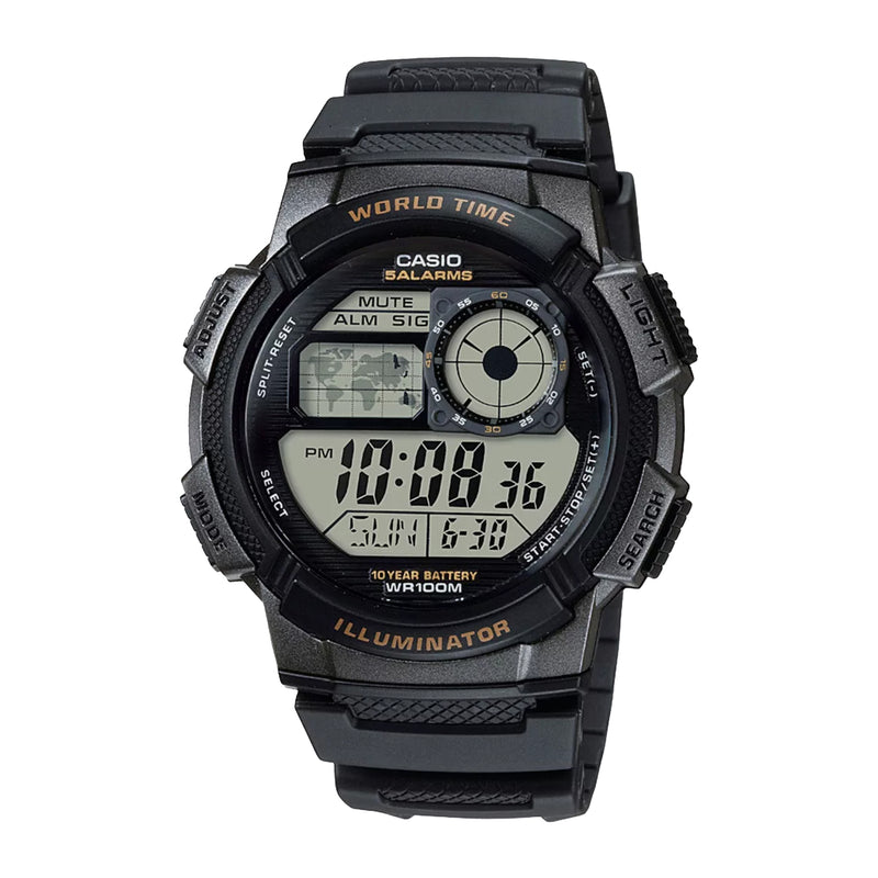 Casio Men's Youth Digital Analog Watch AE-1000W-1AV - 48 mm - Black