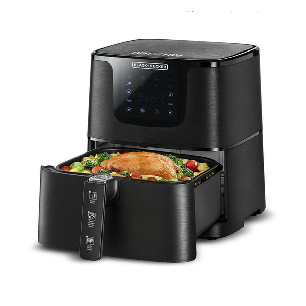 XXL Digital Air Fryer, 1.5KG Capacity With Rapid Air Convection Technology (Suitable For 4-6 People) 5.8 L 1700 W AF700-B5 Black