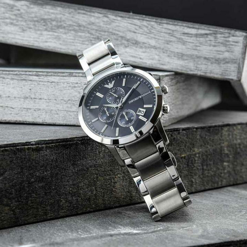 Emporio Armani Men\'s Chronograph Steel Watch AR11164