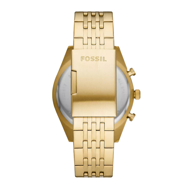 Fossil Men Wilkin Multifunction Gold-Tone Stainless Steel Watch BQ2617