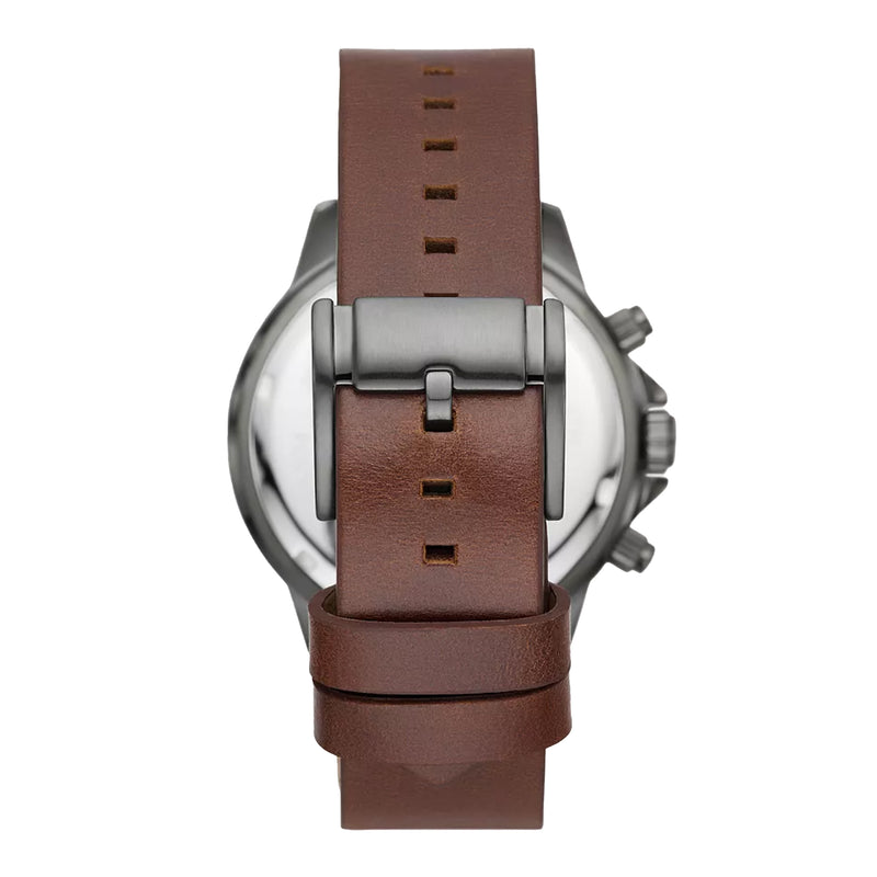 Fossil Men Bannon Multifunction Brown Leather Watch BQ2709