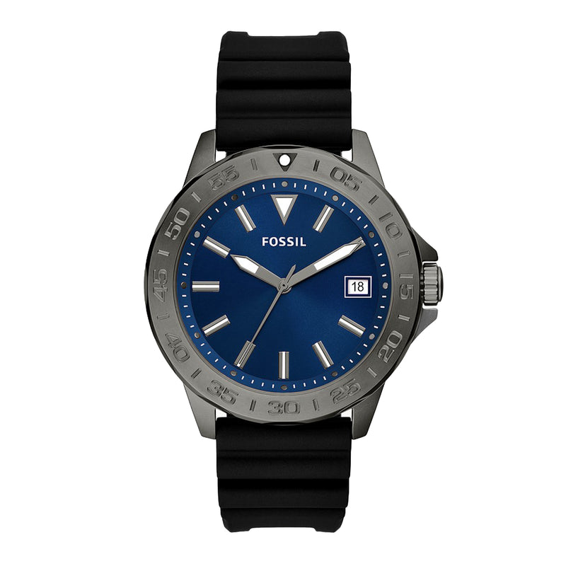 Fossil hotsell rubber watch