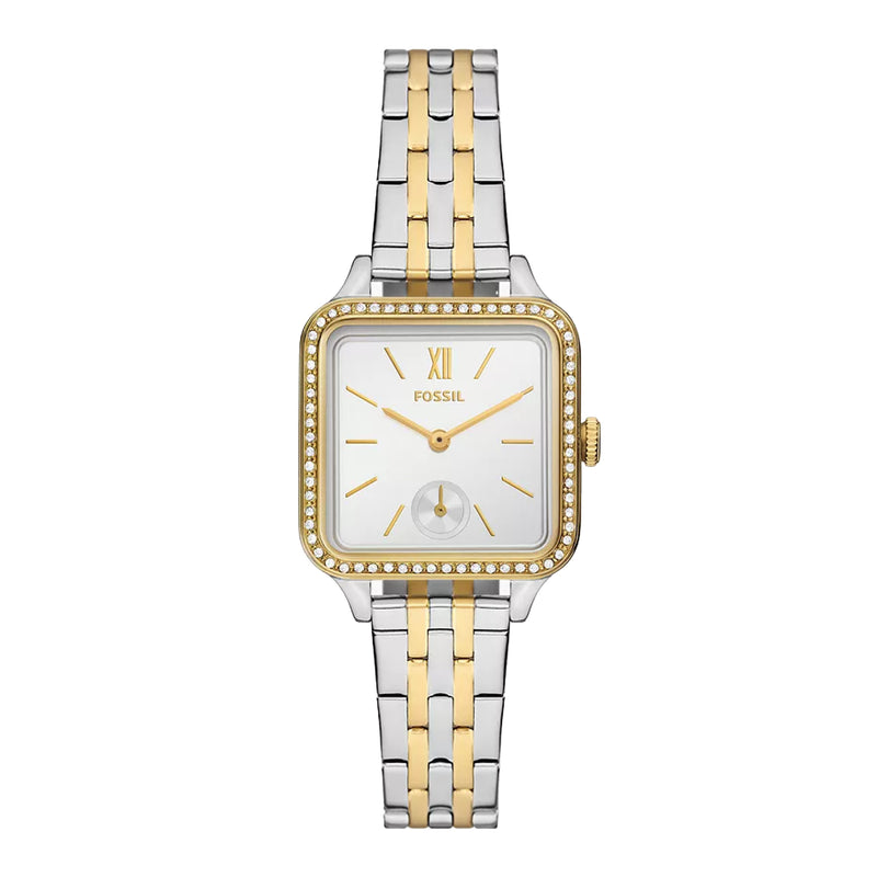Fossil Women's Colleen Three-Hand Two-Tone Stainless Steel Watch BQ3908