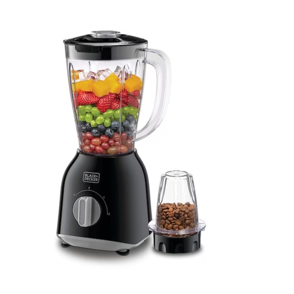 Blender With Grinder Mill + 1.0L Extra Jar 1.5 L 400.0 W BX365J-B5 Black