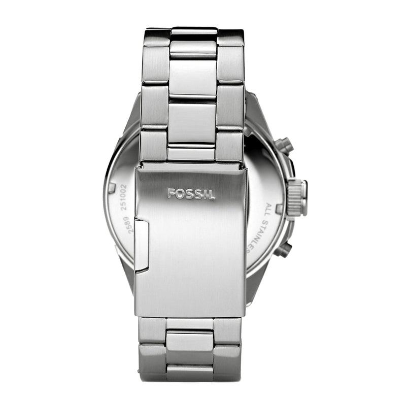 Fossil Men's Decker Chronograph Stainless Steel Watch CH2600