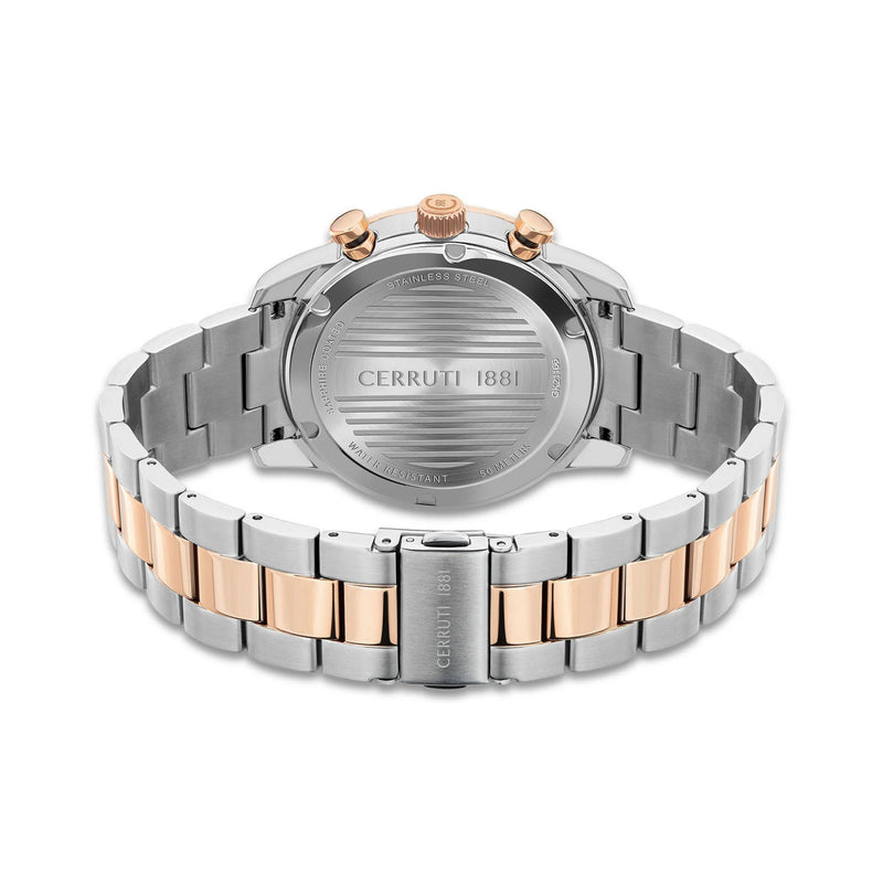 Cerruti 1881 Turchino Two Tone Stainless Steel Bracelet Watch CIWGK2116602