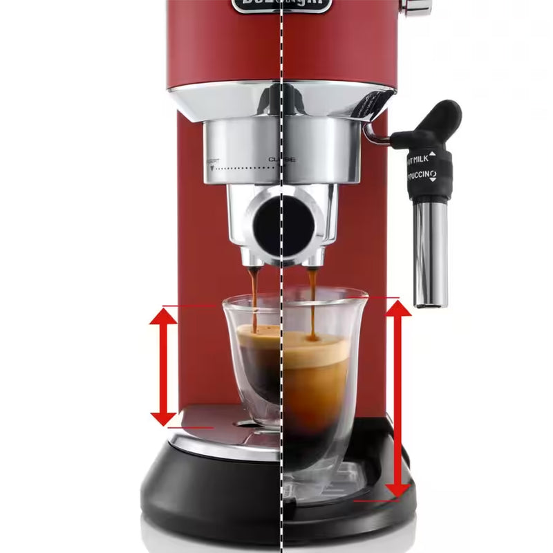 Dedica Espresso Coffee Maker 1.1 L 1350.0 W EC685.R Red