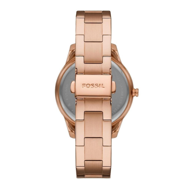 Fossil Stella Sport Multifunction Rose Gold-tone Stainless Steel Watch ES5106