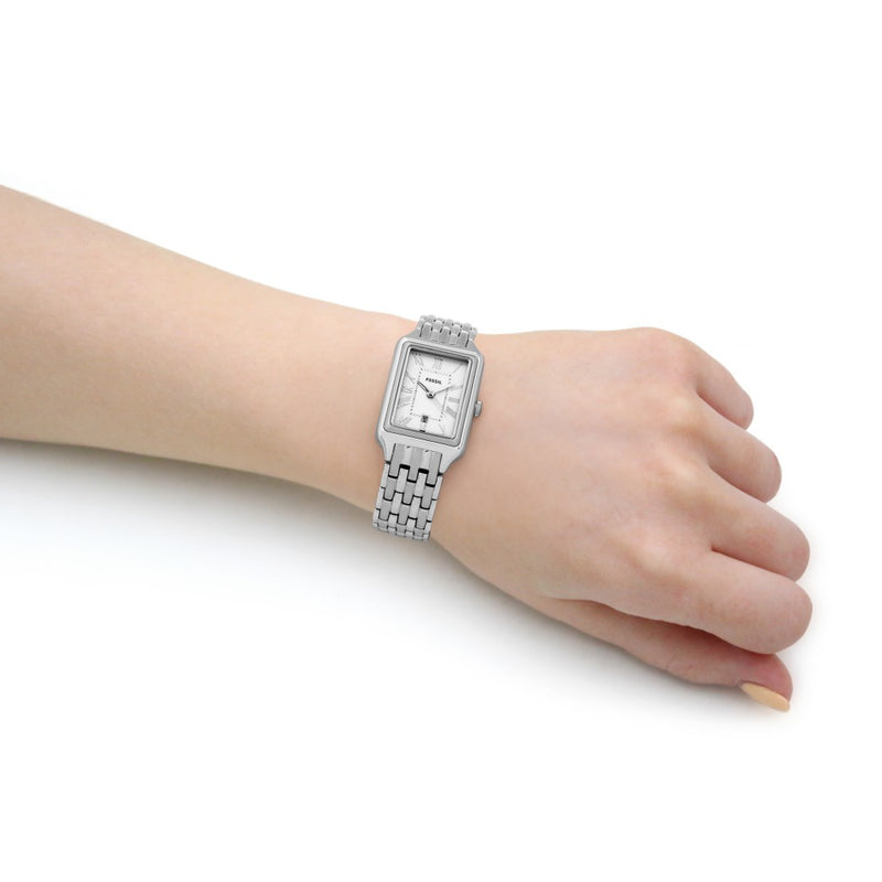 Fossil Women's Raquel Three-Hand Date Stainless Steel Watch ES5221