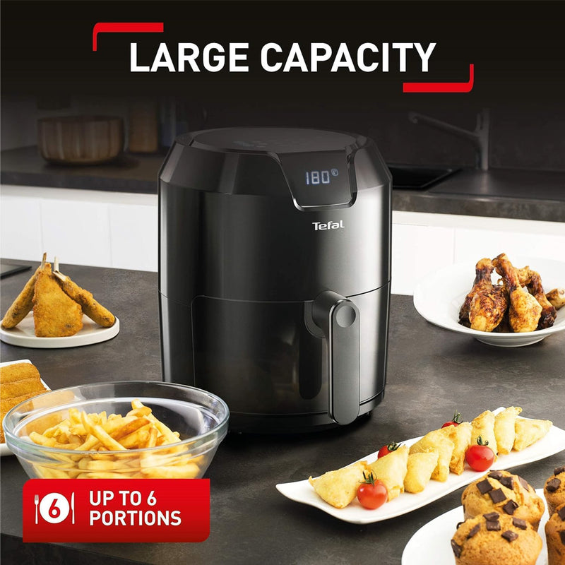 Tefal Easy Fry Precision Oilless Fryer, Airfryer, Digital Display, Healthy 4.2 L 1500 W EY401840 Black