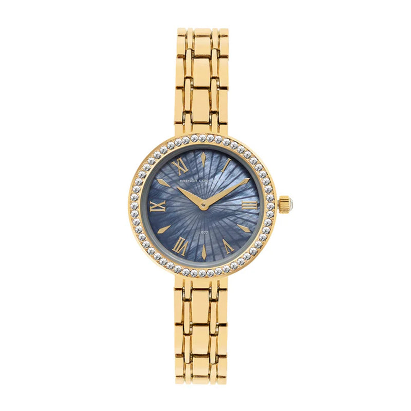 French Connection Analog Gold Stainless Steel Women's Watch FCE21R