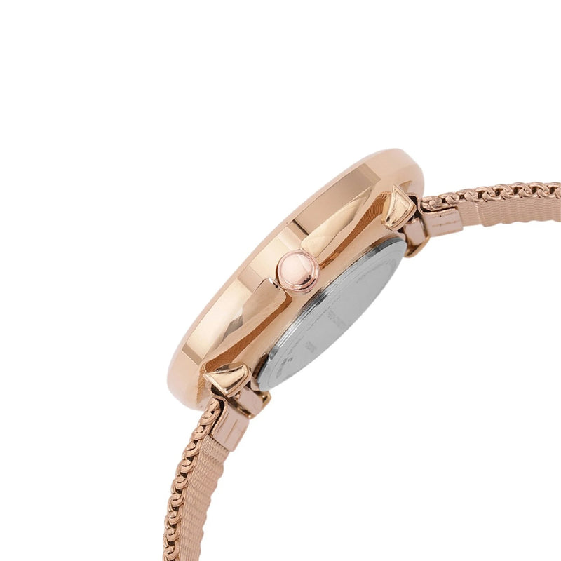 French Connection Analog Rose Gold Stainless Steel Women's Watch FCN00015C