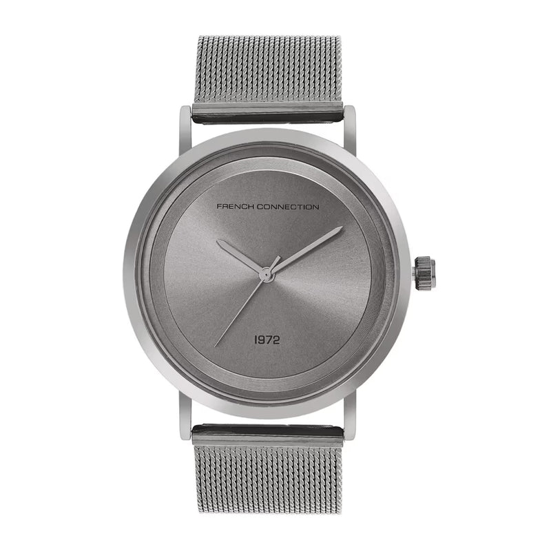 French Connection Analog Grey Stainless Steel Men's Watch FCN00043E