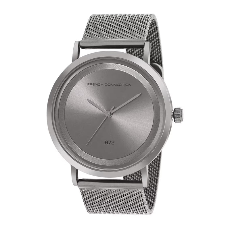 French Connection Analog Grey Stainless Steel Men's Watch FCN00043E