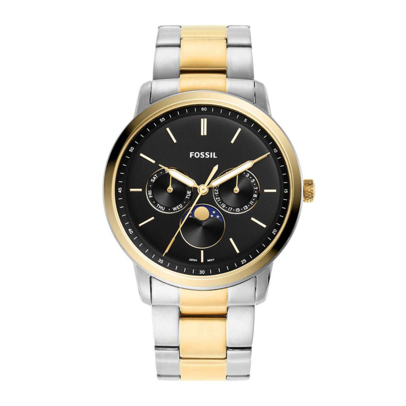 FOSSIL FS5906 Neutra Moonphase Multifunction Two-Tone Stainless Steel Watch