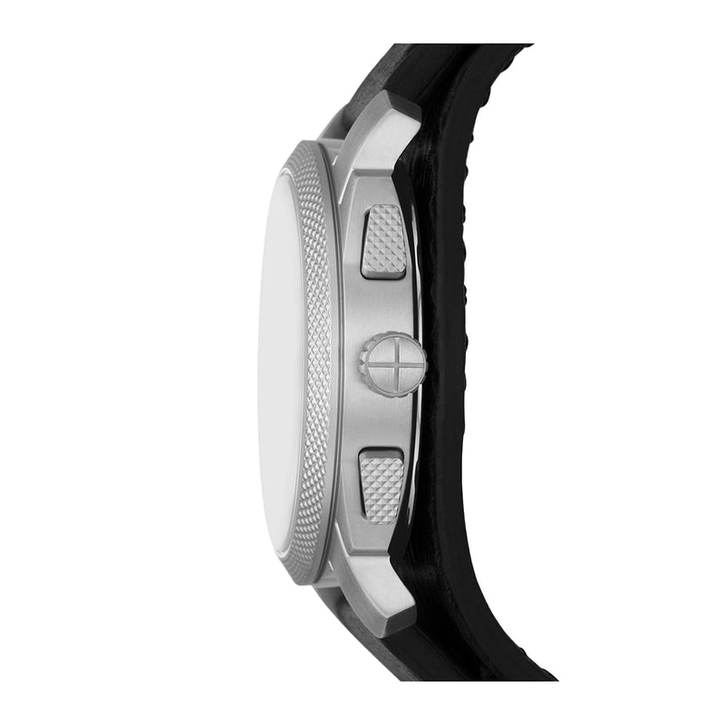 FS5921 Leather Eco FOSSIL Chronograph Watch Machine Black