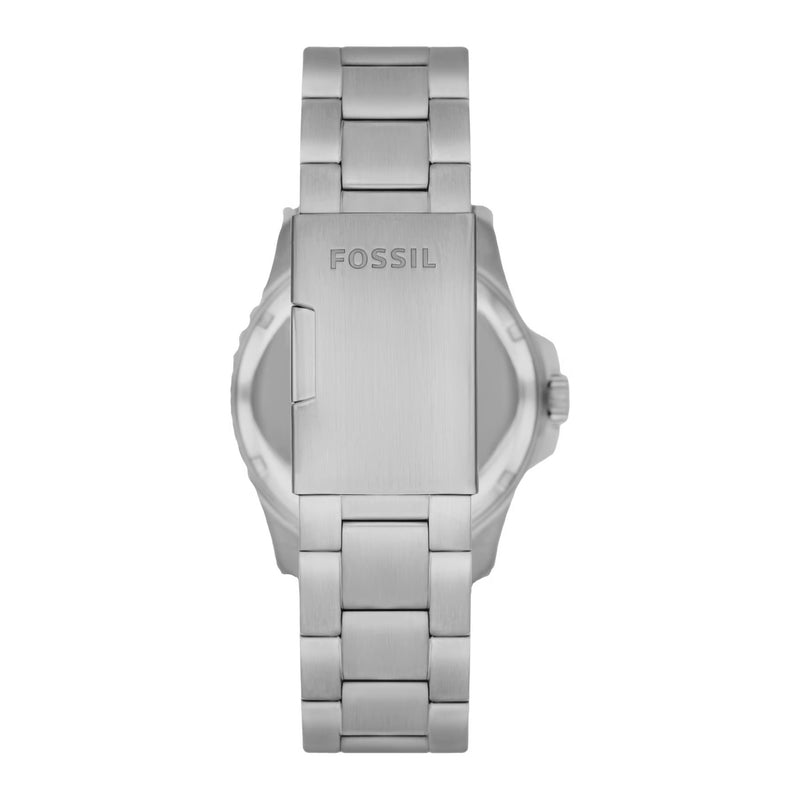 Fossil Men Fossil Blue Three-Hand Date Stainless Steel Watch FS5949