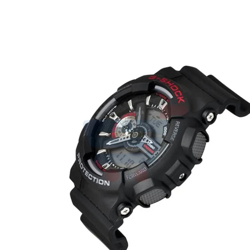 G-Shock Men's Analog-Digital Black Dial Watch - GA-110-1ADR