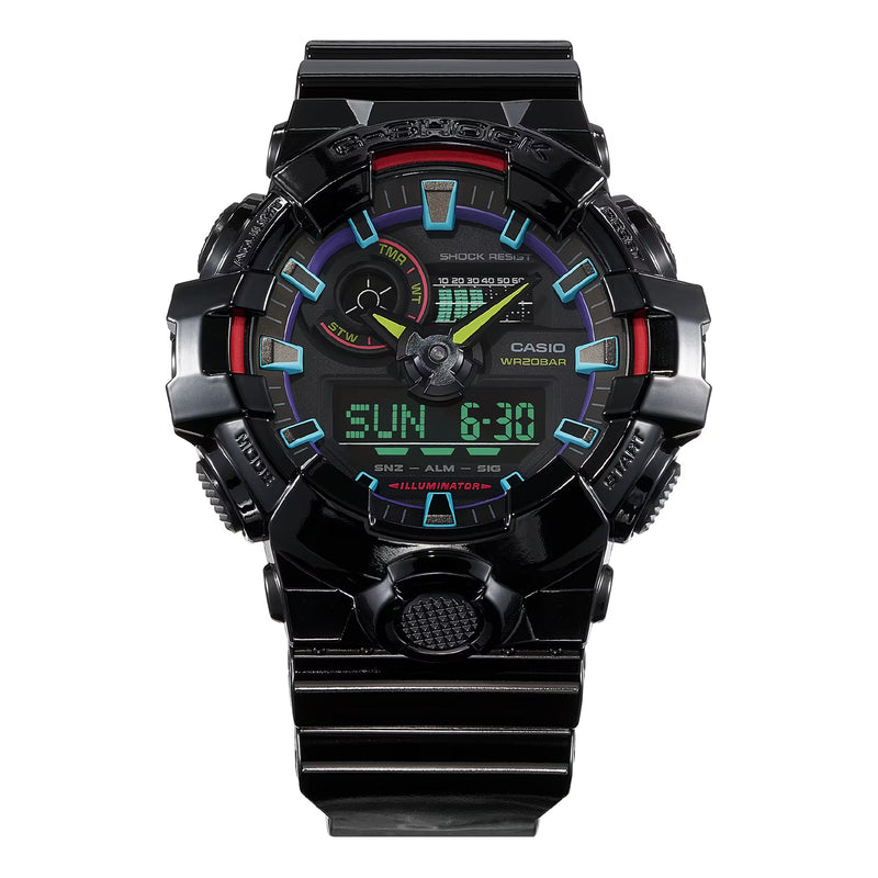 Casio G-Shock Men's Analog-Digital Watch GA-700RGB-1ADR