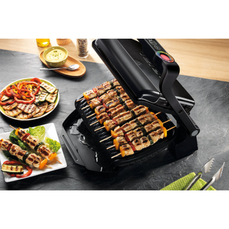 Tefal indoor Electric Grill, Optigrill Plus/BBQ. with Snacking and baking accessory 2000w GC715D28