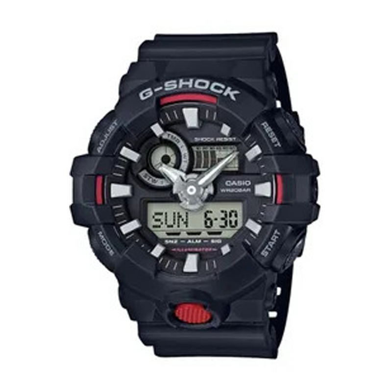 G-Shock Men's Analog-Digital Black Dial Watch - GA-700-1ADR