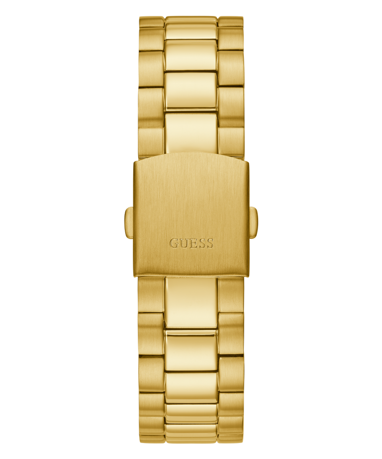 Guess Men's Gold Tone Case Gold Tone Stainless Steel Watch GW0265G2