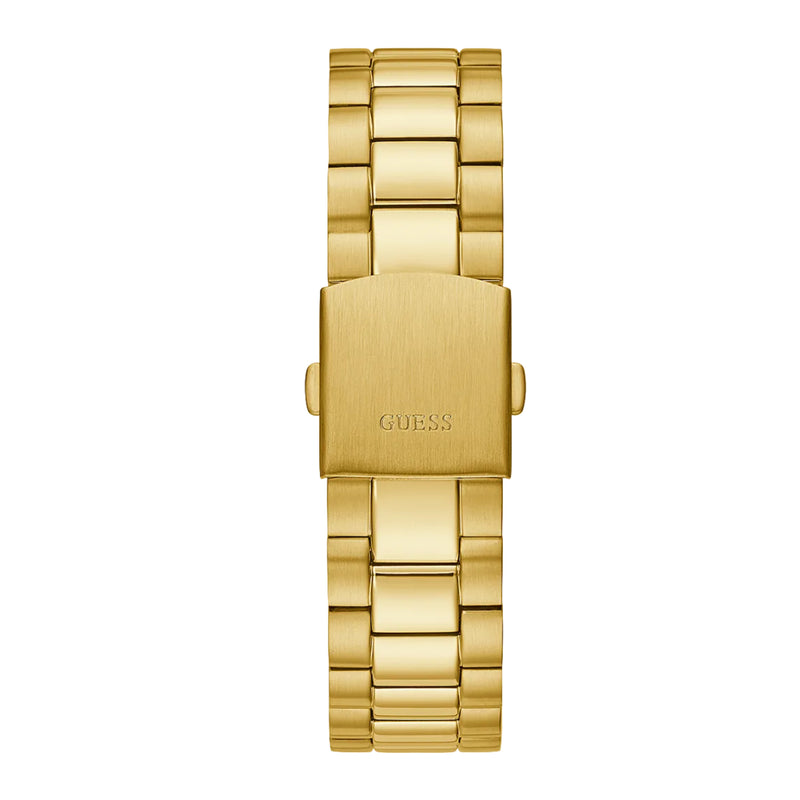 Guess Men’s Gold Tone Case Gold Tone Stainless Steel Watch GW0542G2