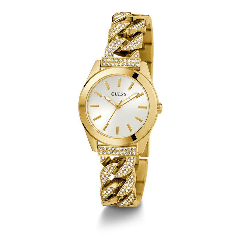 Guess Women's Gold Tone Analog Quartz Watch GW0546L2