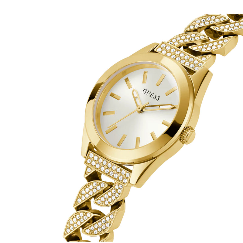 Guess Women's Gold Tone Analog Quartz Watch GW0546L2