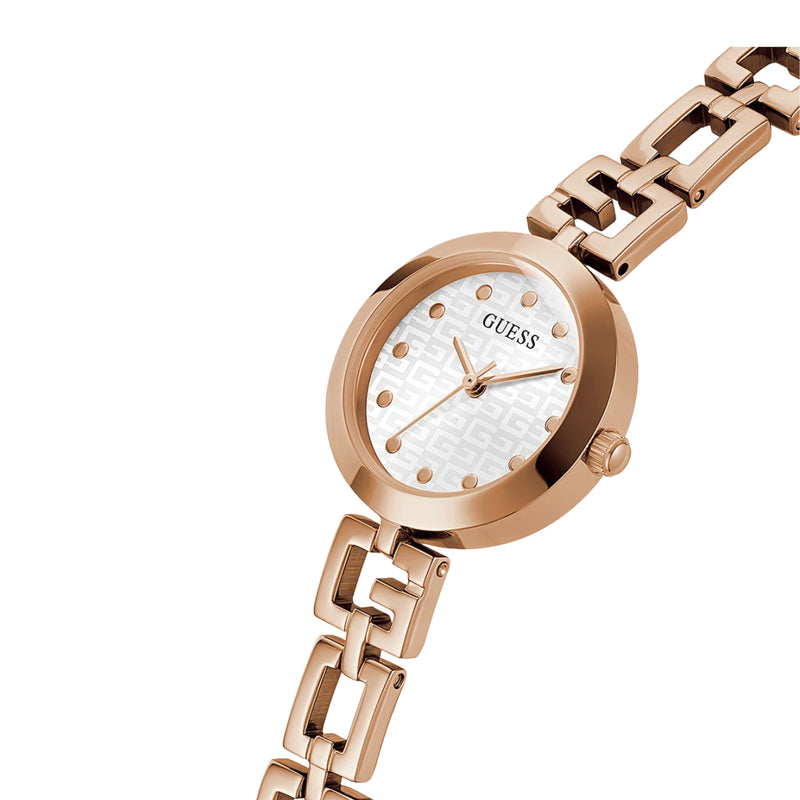 Guess Women’s Rose Gold Tone Case Rose Gold Tone Stainless Steel Watch GW0549L3