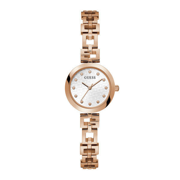Guess Women’s Rose Gold Tone Case Rose Gold Tone Stainless Steel Watch GW0549L3
