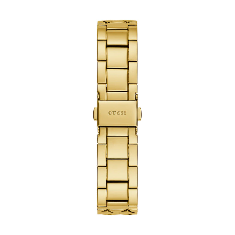 Guess Women Gold Tone Analog Stainless Steel Watch GW0613L2