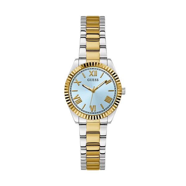 Guess Women Ladies 2-Tone Analog Stainless Steel Watch GW0687L4