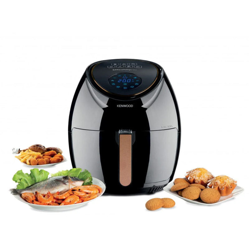 Digital Air Fryer, 2.4Kg, Rapid Hot Air Circulation 5.5 L 1800 W HFP50.000BK Black