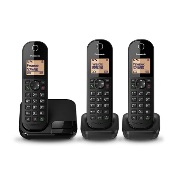 Panasonic Digital Cordless Phone with Nuisance Call Blocker Trio KX-TGC413