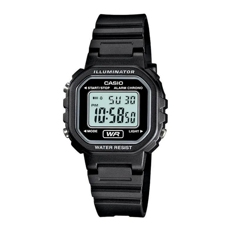 Casio Men's W-218H-1AVCF Classic Digital Display Quartz Black Watch